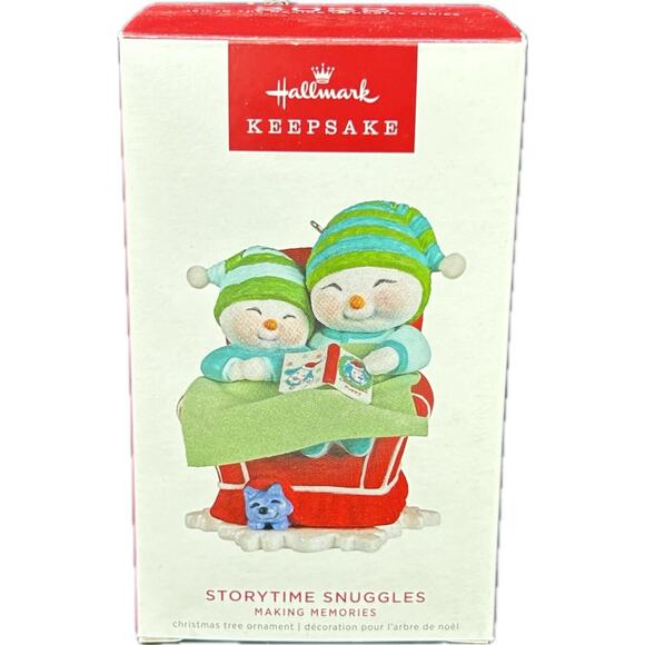 Hallmark STORYTIME SNUGGLES #15 Making Memories Series 2022 Keepsake Ornament - Picture 1 of 7